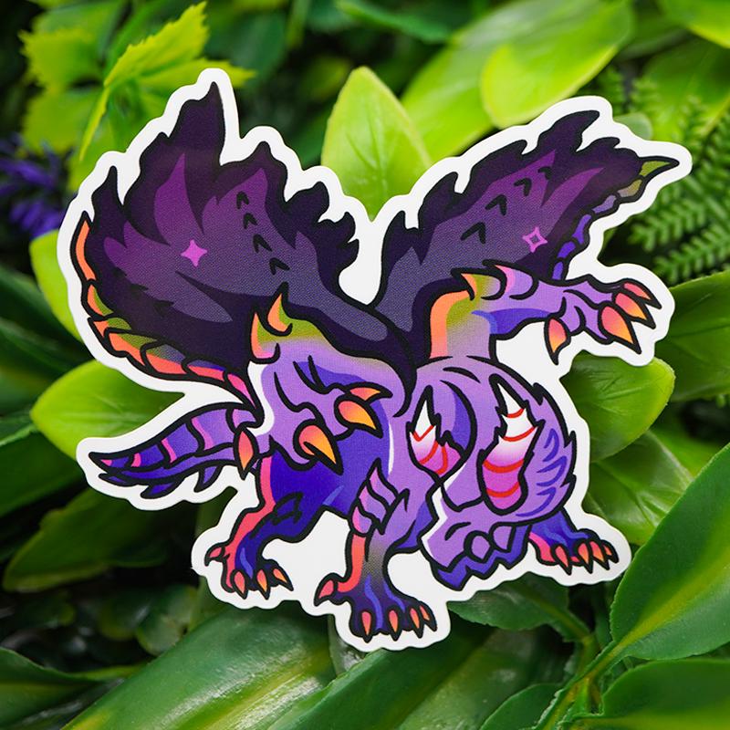 Gore Magala Vinyl Sticker Monster Hunter Wilds