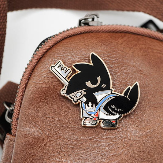 Kingdom Hearts Sora Gold Enamel Pin