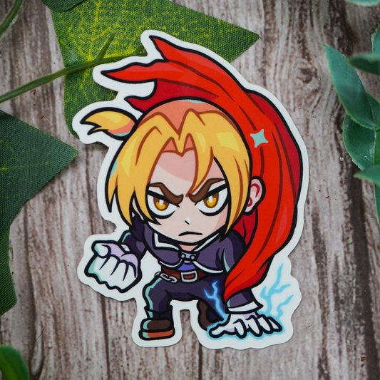 Edward Elric Sticker Full Metal Alchemist Sticker
