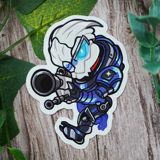 Garrus Mass Effect Sticker