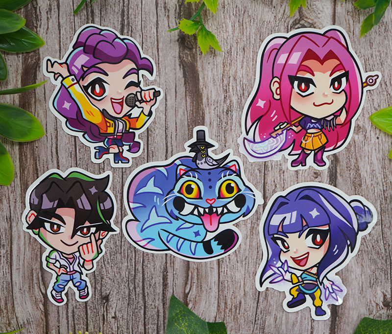 Kpop Demon Hunters Stickers