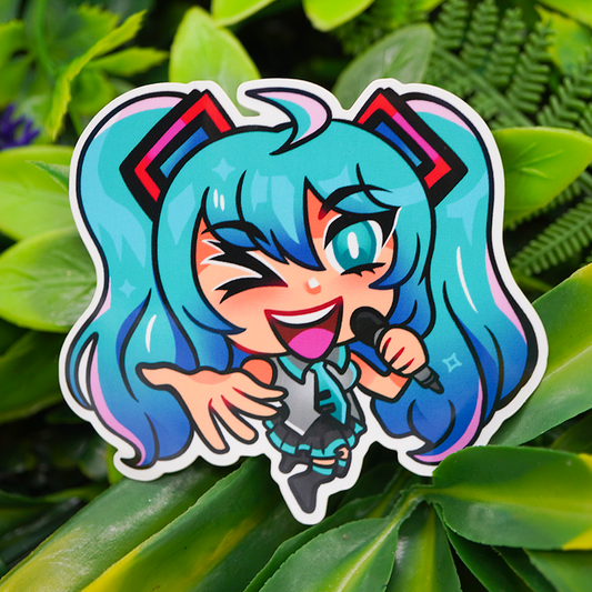 Hatsune Miku Vinyl Sticker