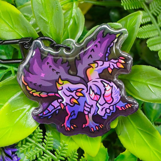 Gore Magala Keychain Monster Hunter Wilds