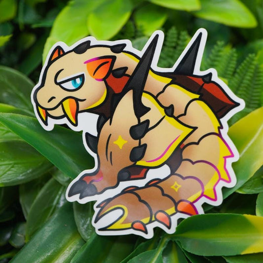 Barioth Monster Hunter Vinyl Sticker