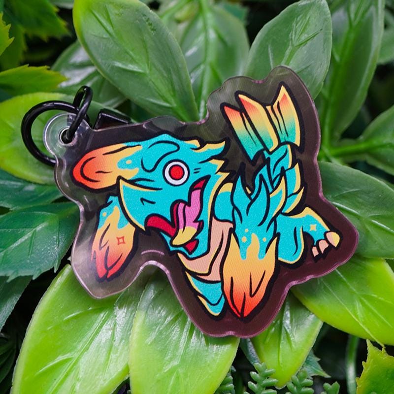 Brachydios Monster Hunter Acrylic Keychain