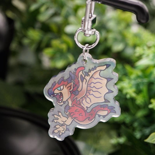 Rathalos Monster Hunter Acrylic Keychain
