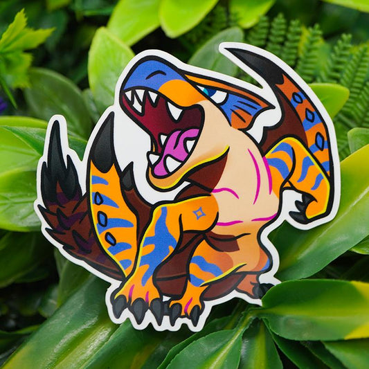 Tigrex Monster Hunter Vinyl Sticker