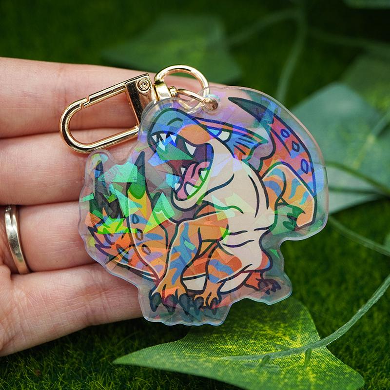 Tigrex Monster Hunter Acrylic Keychain