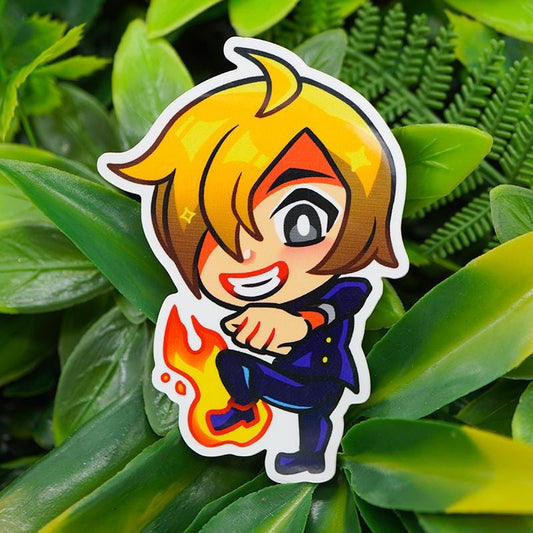 Sanji One Piece Vinyl Sticker