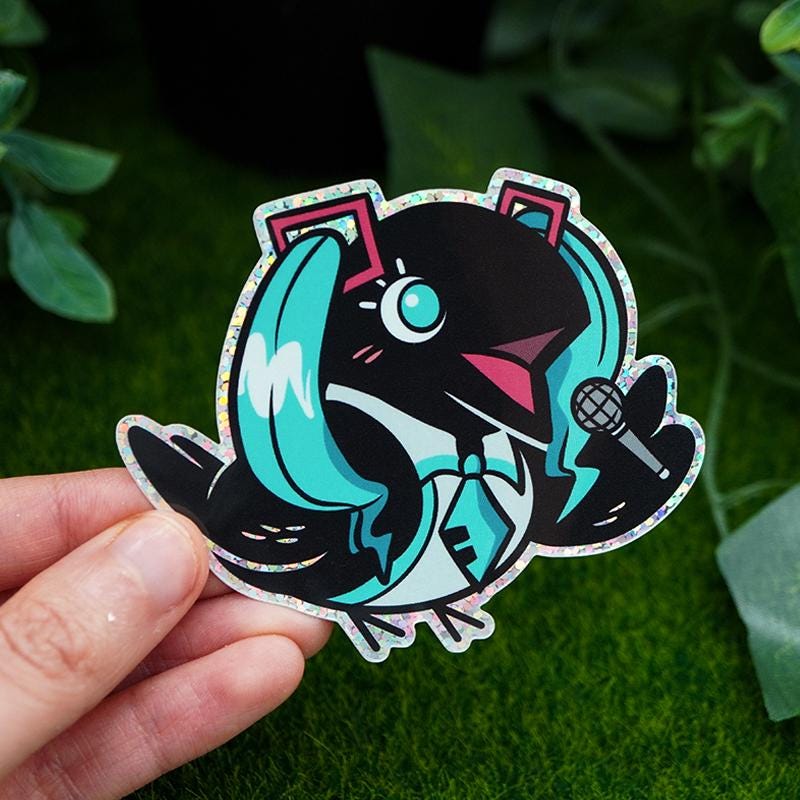 Hatsune Miku Vinyl Sticker