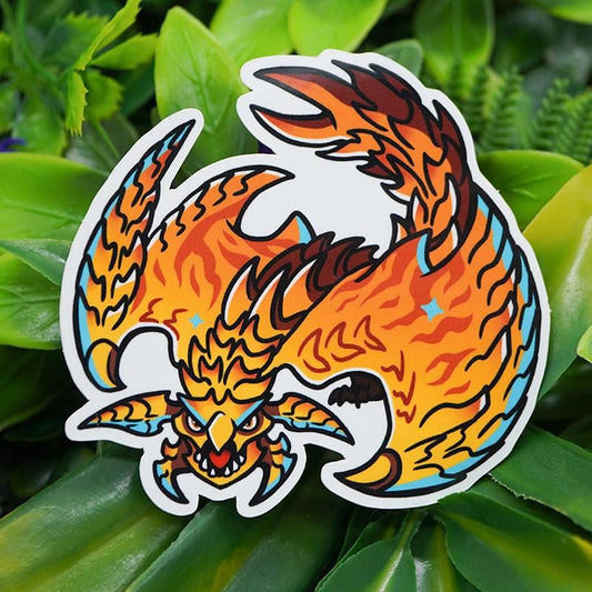 Rey Dau Monster Hunter Wilds Vinyl Sticker