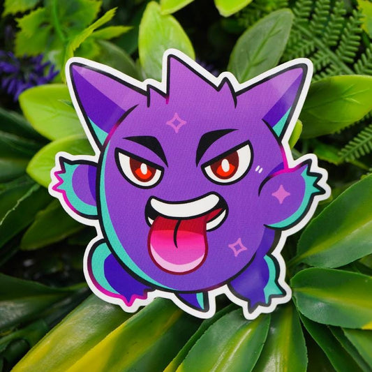 Gengar Vinyl Pokemon Sticker
