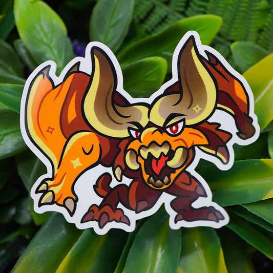 Diablos Monster Hunter Vinyl Sticker