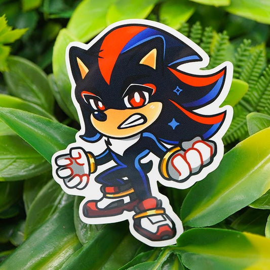 Shadow the Hedgehog Vinyl Sticker