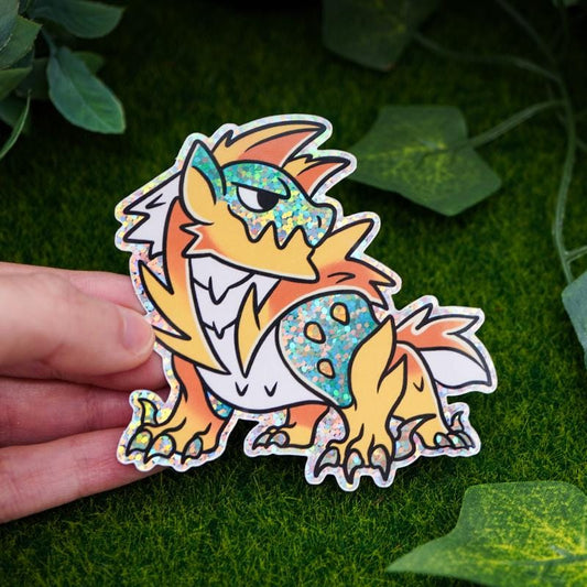 Zinogre Monster Hunter Vinyl Sticker