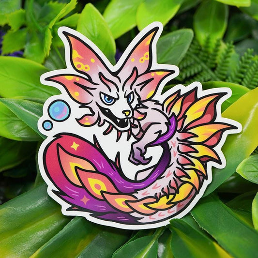 Mizutsune Monster Hunter Wilds Vinyl Sticker