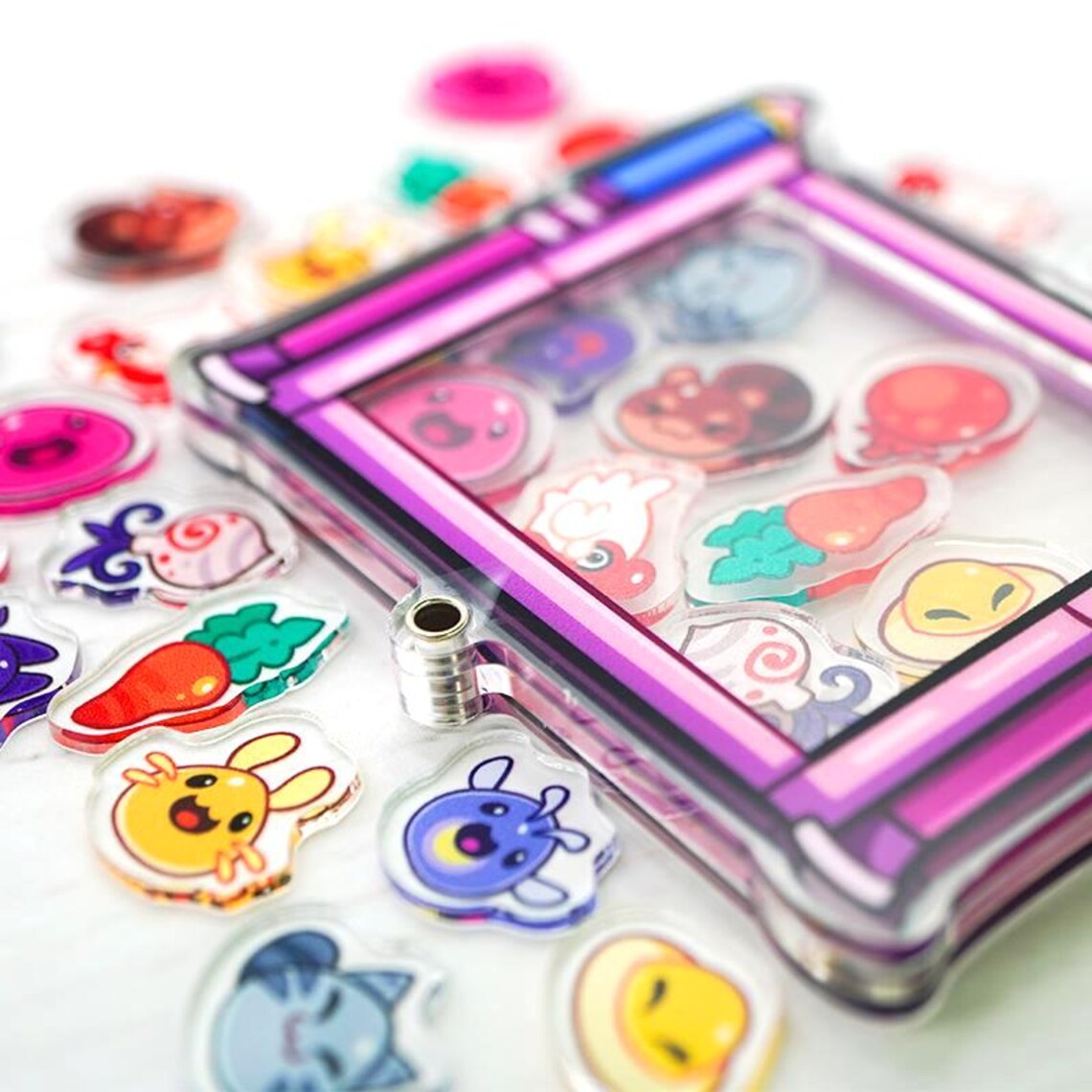 Slime Rancher Shaker Keychain