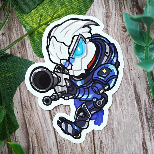 Garrus Mass Effect Sticker