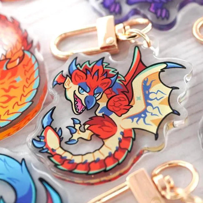 Monster Hunter Keychains