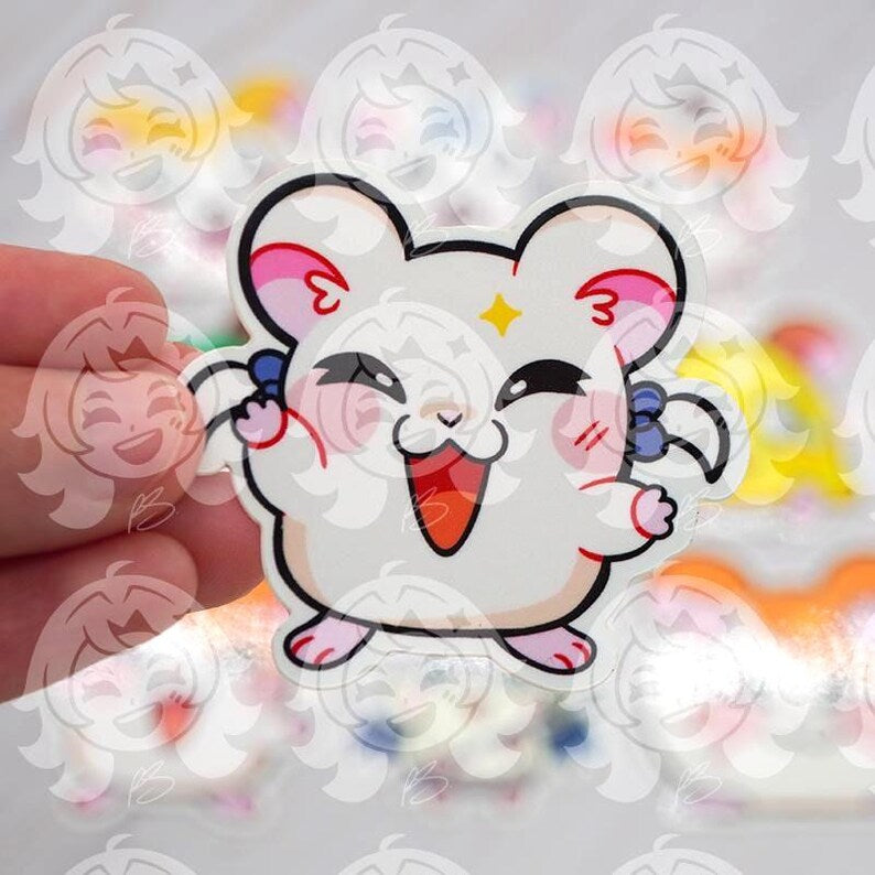 Hamtaro 10pc Sticker Set