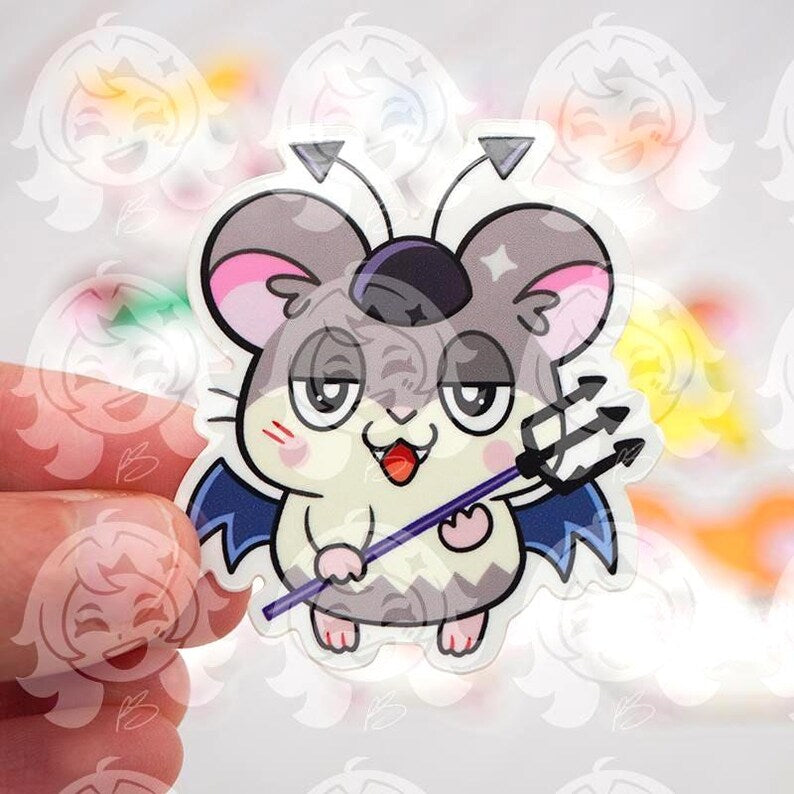Hamtaro 10pc Sticker Set