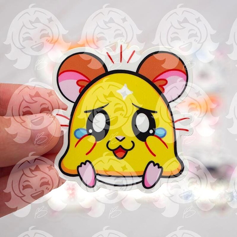 Hamtaro 10pc Sticker Set