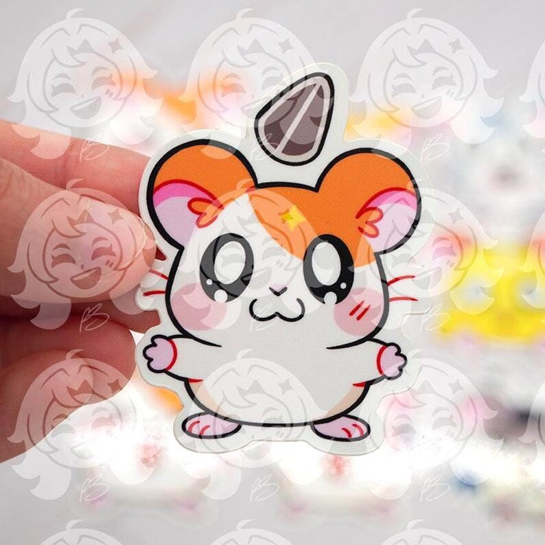 Hamtaro 10pc Sticker Set