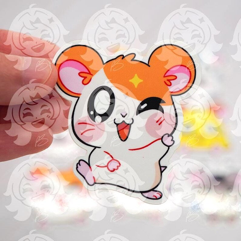 Hamtaro 10pc Sticker Set