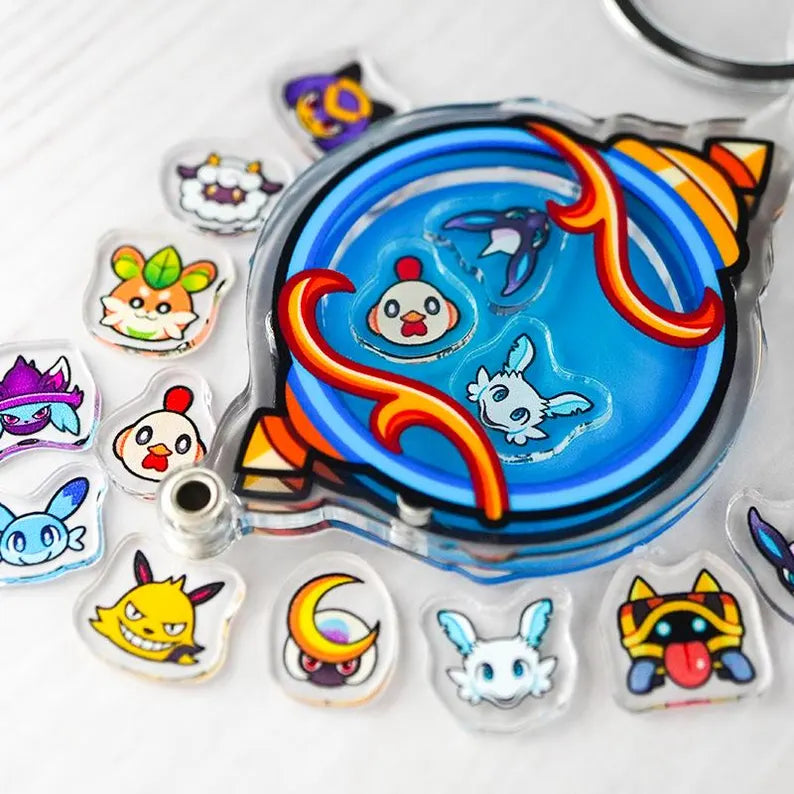 Palworld Shaker Keychain